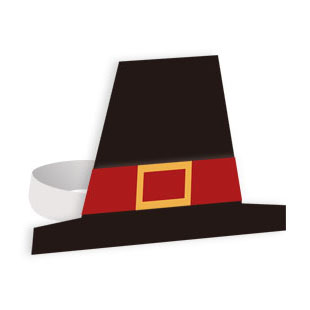 Boy Pilgrim Hat