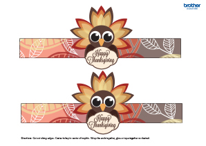 Printable napkin hot sale rings