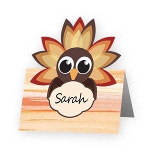 Turkey Place Card