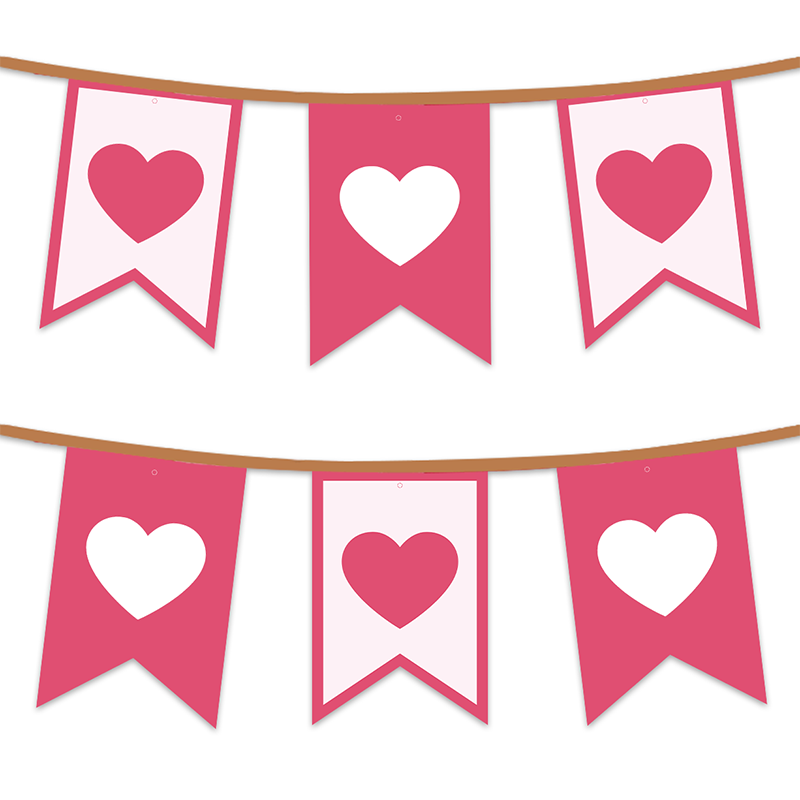 Heart Bunting