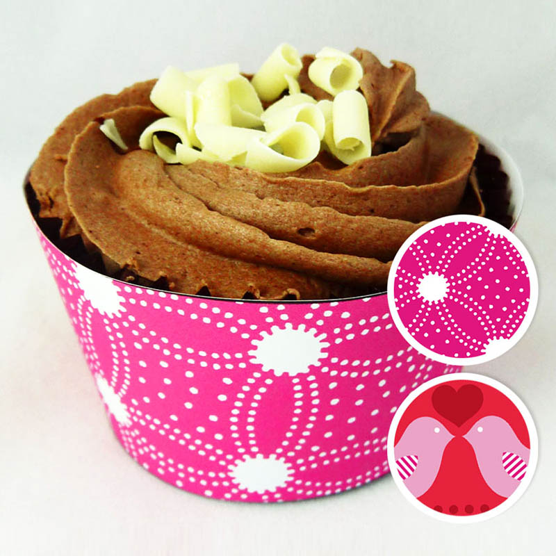 Valentine Cupcake Wrapper 3