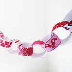 Valentine Paper Chain