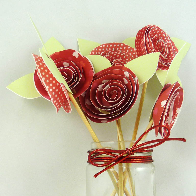 Fleur 3d saint valentin